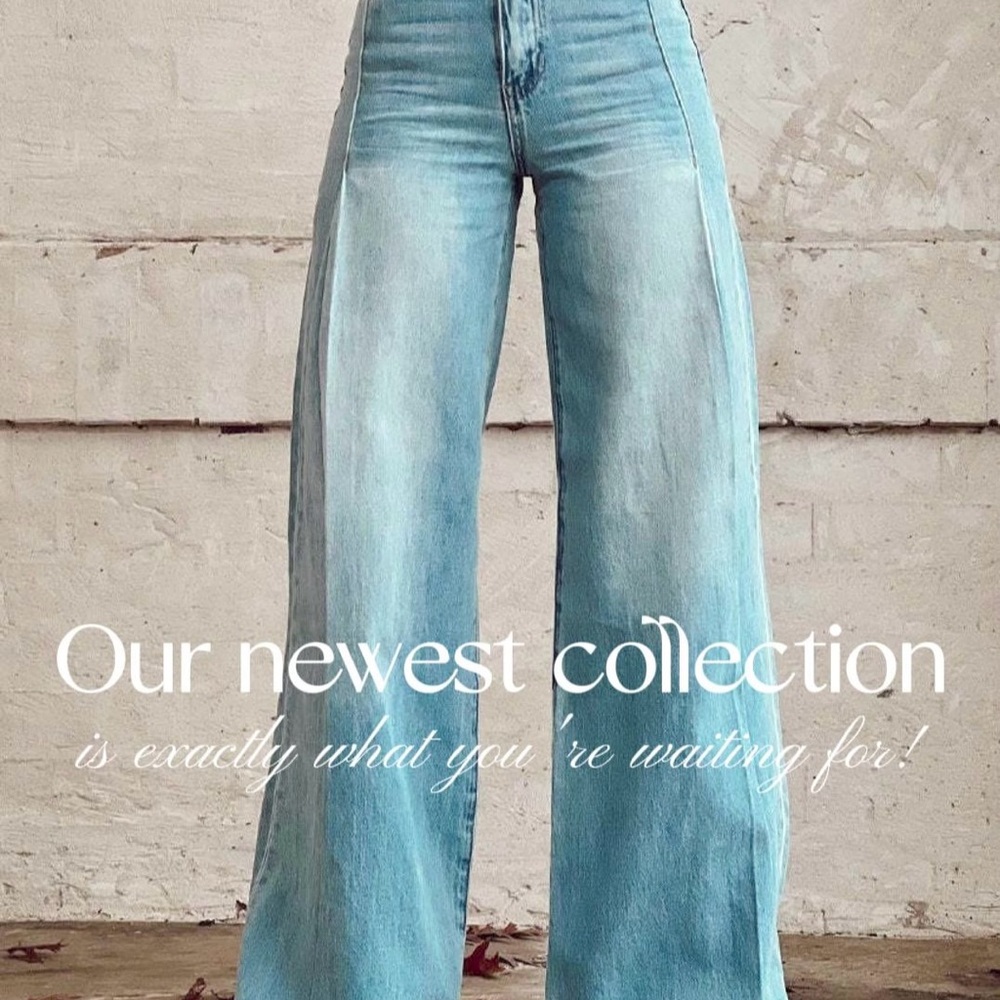 Brand new never warn marigoul denim jeans